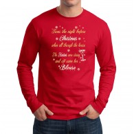 Night Before Christmas Blouse Comes Off